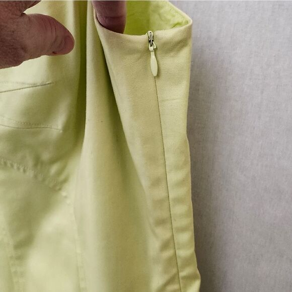 Ideology lime green‎ NWT spaghetti strap summer dress 10 - Picture 4 of 10